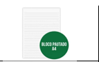 Bloco Pautado A4 C/80 Fol