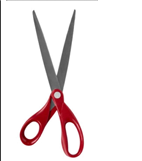 Tesouras Grandes Aspirais